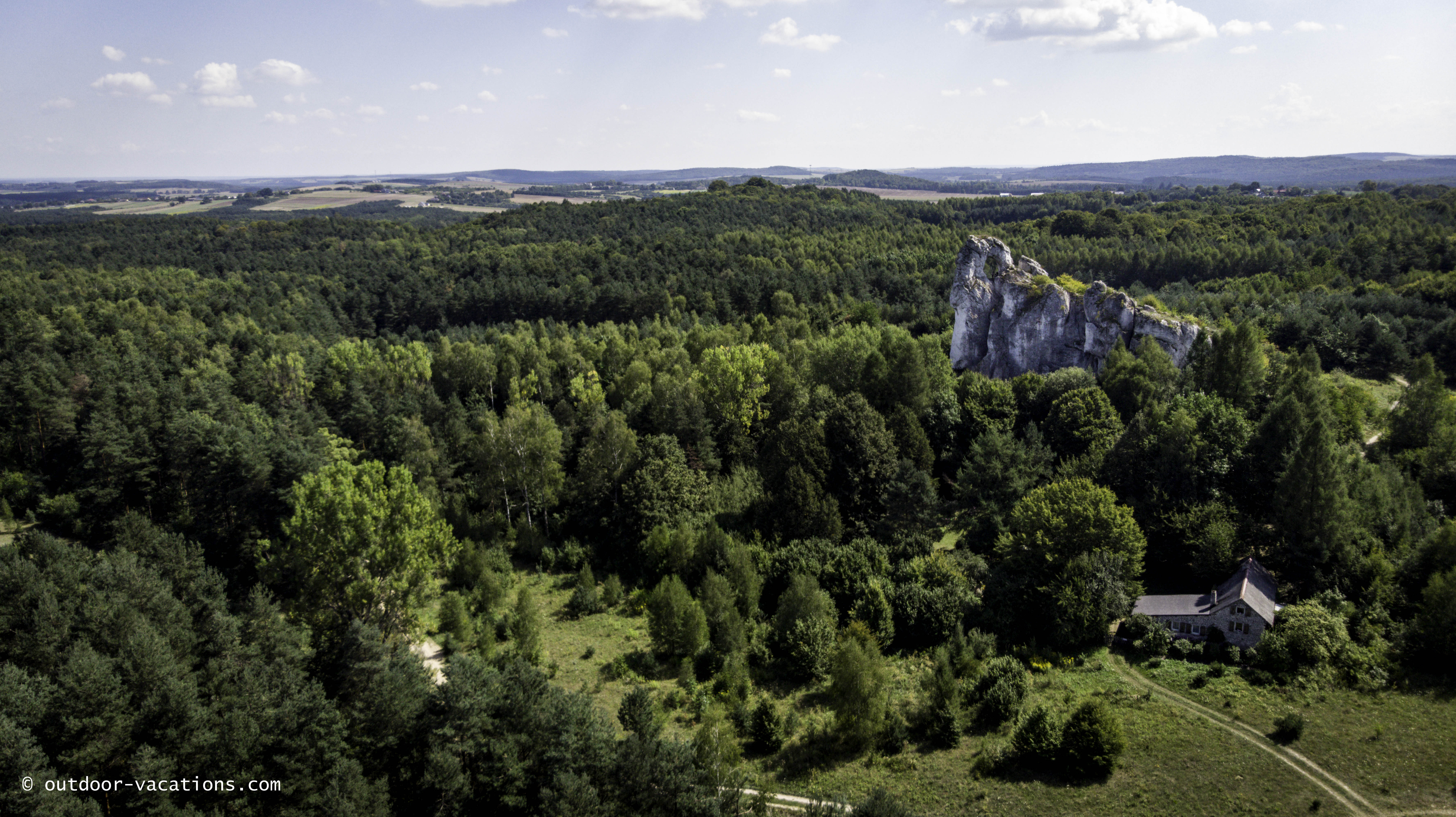 Excursão de aventura no parque panorâmico “Ninho de Águia” e no planalto polaco do Jura (de Cracóvia)